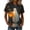 12#Multicolor, variant on Plus Size Halloween Shirts for Women Short Sleeve Spooky Season Loose Fit Tops Cute Funny Comfort Pumpkin Graphic T Shirt