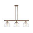 thumbnail image 2 of Innovations Lighting 916-3I-11-36 Bell Linear Bell 3 Light 36" Wide Linear Pendant - Matte, 2 of 5