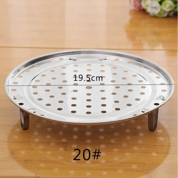 Stainless Steel Steamer Shelf Cookware Tools Multifunction Steamer Rack Durable Pot Steaming Tray Stand Kitchen Accessories