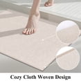 thumbnail image 2 of Enyhom Bathroom Rugs Sets of 3, Absorbent Bath Mat Non Slip Washable Bath Floor Rugs, Beige, 2 of 7