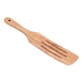thumbnail image 1 of Wooden Spatula, Safe Non Stick Convenient Wooden Turner Set Strong Heat-resistant  For Cooking Baking And Serving Large Shovel 13.8x2.4inch,Large Drain Shovel 13.8x2.4inch,Middle, 1 of 8
