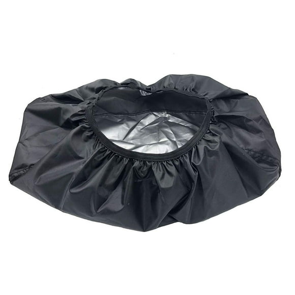 DYNWAVECA Winch Cover Winch Accessories Dust 600D Resist Water Elastic Winch Protection Cover Electric Winches Indoor