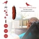 thumbnail image 4 of Campanas de viento de pájaro rojo, campanas colgantes decorativas de Metal de resina para interiores, regalos para mujeres, mamá, esposa (rojo), 4 of 5