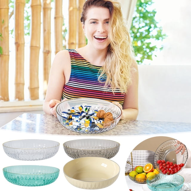Isvgxsz 2025 New Clearance Multifunctional Household Tools Fruit Plates Home Multi-Functional Candy Plates Living Room Coffee Table Snack Fruit Plates