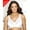 White, variant on Exquisite Form 5100565 Fully® Lace Wireless Back & Posture Support Bra with Front Closure
