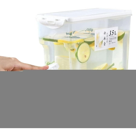 

Drink Dispenser with Removable Stand | Refrigerator pitcher Cold Kettle | Lemonade Juice Container Beverage Dispenser with Spigot for Event.