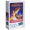 thumbnail image 1 of Blockbuster Vidéo : Casse-Tête Disney's Beauty and the Beast 500 Pcs dans un Étui Rétro VHS, 1 of 2
