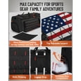 thumbnail image 2 of Gonex 45L Travel Duffel Bag for Men, 3 in 1 Extra Large Gym Bag Backpack with Shoes Compartment for Weekender Sports Workout, 2 of 7
