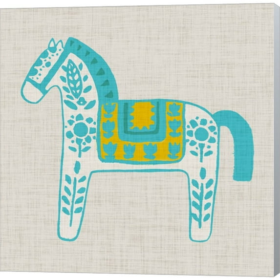 Decorative Burro II by Studio W, Canvas Wall Art, 12W x 12H