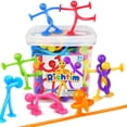 thumbnail image 1 of Juguetes sensoriales Fidget con ventosa, paquete de 48 unidades para niños a partir de 3 años, 1 of 7