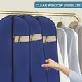 thumbnail image 5 of FeiFu Foldable Travel Garment Bag Organizer,Hanging Storage for Suits, Coats, Dresses, Space-Saving Closet and Luggage Solution Blue, 5 of 5