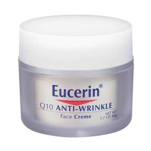 Eucerin Q10 AntiWrinkle Sensitive Facial Skin Creme 1.7 Oz