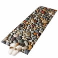 thumbnail image 2 of Kitchen Runner 2 x 6 Ft, Colorful Stones Non-Slip Residential Carpet, Farmhouse Stones Modern Art Indoor Crawling Mats Runner Rugs for Living Room/Dining Room/Bedroom, 2 of 9