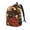 Medium, variant on Western French Bulldog Cowboy Pattern Durable Canvas Backpack for Men & Women – Stylish & Lightweight – Adjustable Straps, Multiple Pockets – Fits 15-17 Inch LaptopsMedium