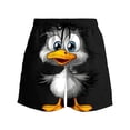 thumbnail image 6 of Purcolt Mens Swim Trunks Funny Printed Summer Athletic Running Beach Board Shorts with Pockets, 6 of 6