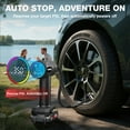 thumbnail image 3 of AVAPOW T12 Portable Tire Inflator, 160 PSI Cordless Dual Power Air Compressor with Rechargeable Battery, Digital Gauge and 12V Car Adapter, 3 of 9