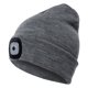 thumbnail image 1 of Gorro de senderismo con luz LED, gorro de punto iluminado, 1 of 5