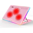 thumbnail image 1 of Laptop Cooling Pad Rgb Pink, 1 of 6