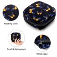 thumbnail image 3 of Sanitary Napkin Storage Bag, Blue and Yellow Butterflies Pattern Portable Menstrual Pad Bag for Teen Girls Store Panty Liners Tampons Sanitary Pads for Women Ladies, 3 of 6