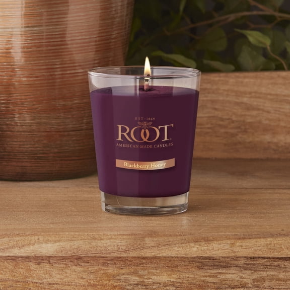 ROOT Candles Blackberry Honey 10.5 oz Large Veriglass Jar
