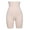 Beige, variant on FITVALEN High Waist Slip Shorts for Under Dresses Women Seamless Smooth Shapewear Boyshorts Panties Anti-Chafing Underwear Shorts