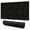 Black Celestial Cloud, variant on Long Mouse Pads for Desk,Black Celestial Symbol Pattern Desk Mats on Top Of Desks, Desk Mouse Pad Extra Large with 3mm Non-Slip Base and Stitched Edge for Gaming,Office,Work,Home 31.5"x11.8"