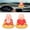 Red, variant on YAHHU Nodding Smiling Buddha Maitreya Automatic Laughing Car Dashboard Solar Toy for Home Desktop Decor, Red, 4.3 Inches / 11 cm