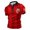 Red, variant on Men's Casual Polo Shirts Basic Short Sleeve Shirt Casual Turkish Pattern Relaxed Fit Shirt