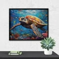 thumbnail image 5 of Diamond Art Kits for Adults, Colorful Underwater Sea TurtleDiamond Painting Kits for Beginners, Frameless Round 5D Full Drill Diamonds Art Pictures Gem Art Crafts Home Decor Gifts, 5 of 8