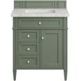 thumbnail image 6 of James Martin Vanities 650-V30-3Ejp Brittany 30" Single Basin Poplar Wood Vanity Set -, 6 of 7