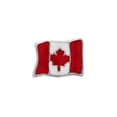 thumbnail image 2 of Fancy Bead White Sterling Silver Themed 7.27 mm 10.00 Reflections Enameled Canada Flag Bead, 2 of 3