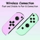 thumbnail image 4 of Controlador de Switch para Nintendo Switch, Control Remoto de Switch compatible con Vibración Dual/Control de Movimiento/Captura de Pantalla/Activación (Morado y Verde), 4 of 8