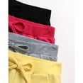 thumbnail image 4 of Real Love Girls Active Shorts Lightweight French Terry Bermuda Shorts with Elastic Waistband, 4 of 7