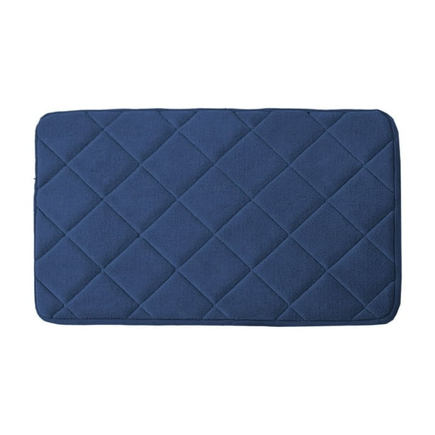 Yhmxh Alfombrillas de baño para baño Alfombra de baño Alfombra antideslizante para puerta de baño, para el hogar, con esponja absorbente, para cocina y baño Decoración del baño
