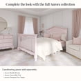 thumbnail image 3 of Evolur Aurora Full-Size Bed Conversion Wooden Rails, Blush Pink, 3 of 6