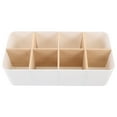 thumbnail image 3 of 1Set Multi Grid Storage Box Bamboo Natural Style Detachable Grid Storage Box, 3 of 8