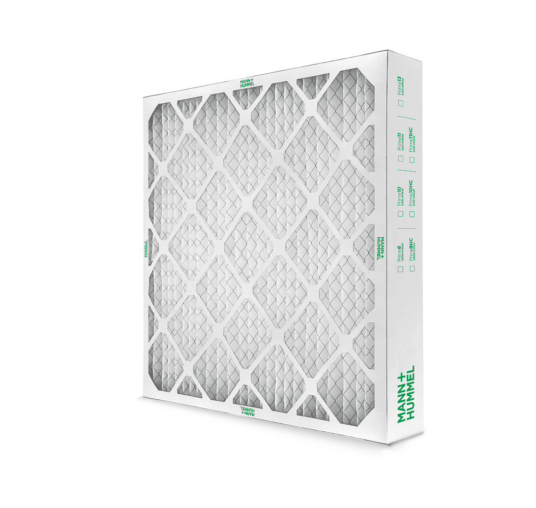 Mann+Hummel 20x20x4 MERV 8 Pleated HVAC AC Furnace Air Filters. 2 Pack. (Exact Size: 19.5 x 19.5 x 3.75 Inches)