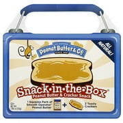 Peanut Butter & Co. Smooth Operator Snack In The Box Peanut Butter With Crackers, 1.86 oz (Pack of 6)