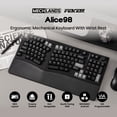 thumbnail image 2 of Teclado Mecánico MechLands Feker Alice98 98 Teclas RGB, 2 of 7