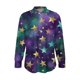 thumbnail image 2 of TaTaai Ladies Long Sleeve Carnival Top Round Neck Casual Polyester Shirt Lightweight Printed Festival Wear Size Up Recommended Gift, 2 of 5