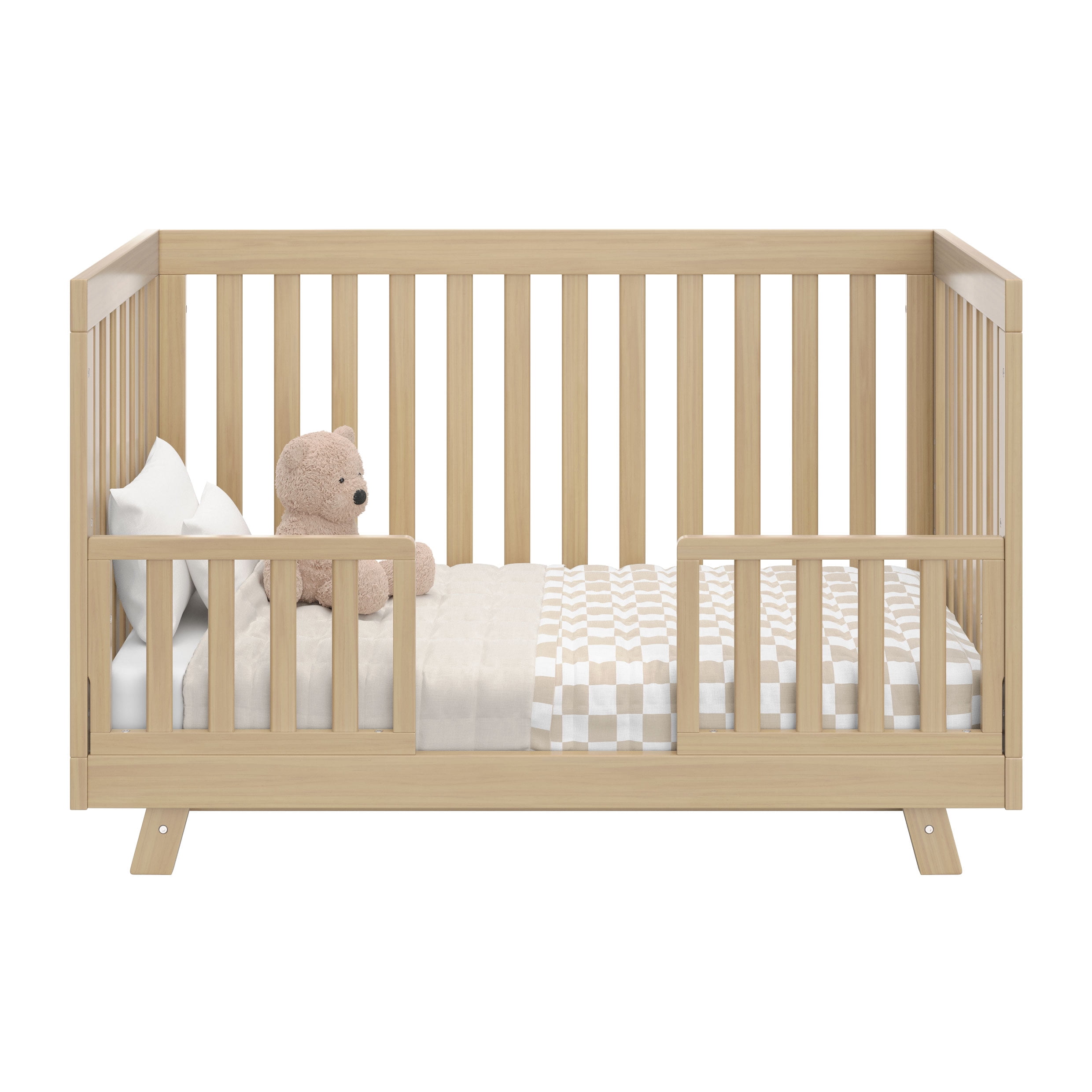Storkcraft Beckett 3-in-1 Convertible Baby Crib, Driftwood