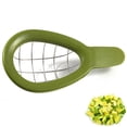thumbnail image 2 of Herramienta de cocina de acero inoxidable para cortar frutas en rodajas perfectas Cortador y separador de aguacate sin esfuerzo, 2 of 6