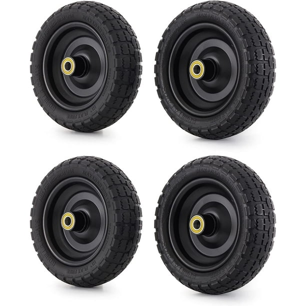 Gorilla Carts GCT13NF 13 Inch No Flat Replacement Pneumatic Tire Wheel