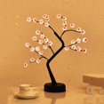 thumbnail image 1 of Tabletop Bonsai Tree Light with 72 LED Lights, USB/Battery Touch Switch Fairy Light with Flower Leaves, Artificial Lighted Tree Lamp for Living Room Home Decor (Rose Flower), 1 of 8