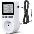 thumbnail image 1 of Contrôleur de Température à Brancher pour Réfrigérateur, Thermostat Numérique à Grand Application, Programmation Facile et Affichage Rétroéclairé pour une Surveillance Pratique dans n'Importe Quel, 1 of 5