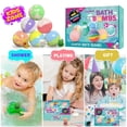 thumbnail image 2 of Bombas de baño Lisotera para niños con juguetes sorpresa, paquete de 12, 2 of 7