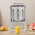 thumbnail image 5 of Denest 13.25L Fruit Press Honey Presser Stainless Pressing Plate Cider Wine Press New, 5 of 23