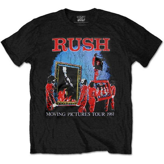 Rush Unisex T-Shirt Moving Pictures Tour (Small)