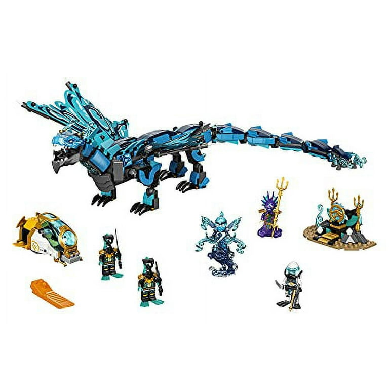 LEGO NINJAGO Water Dragon 71754 Building Kit Battle Playset with