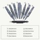 thumbnail image 4 of Wosthever 4D 8x Assembled Warship Model Plastic Toys for Home Decor Ornaments Boys Artesanía, 4 of 6